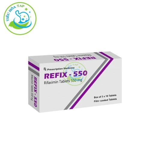 Refix 550 - Hộp 3 vỉ x 10 viên